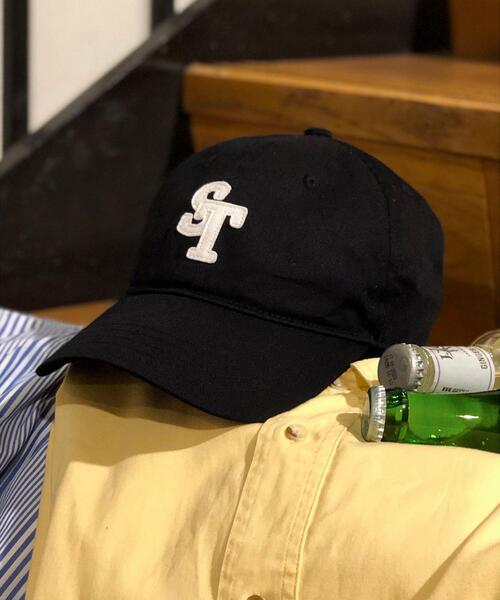 green label relaxing by 風早ゆうた（グリーンレーベルリラクシングバイカゼハヤユウタ）の「＜風早ゆうた（WEARISTA）×green label relaxing＞ロゴ キャップ（キャップ・メンズ・ネイビー/グレー/ブラック・FREE）」の2枚目の写真