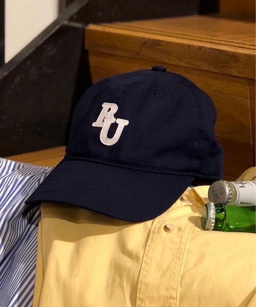 green label relaxing by 風早ゆうた（グリーンレーベルリラクシングバイカゼハヤユウタ）の「＜風早ゆうた（WEARISTA）×green label relaxing＞ロゴ キャップ（キャップ・メンズ・ネイビー/グレー/ブラック・FREE）」の6枚目の写真