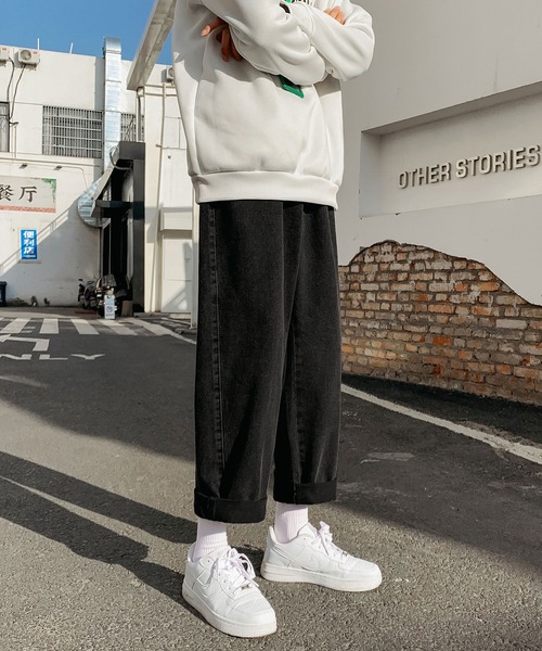 INTERPLAY（インタープレイ）の「【INTERPLAY】 ルーズフィット セミワイド 5P デニム（デニムパンツ・メンズ・ブルー/ブラック/ネイビー・LARGE/MEDIUM/X-LARGE/SMALL）」の5枚目の写真