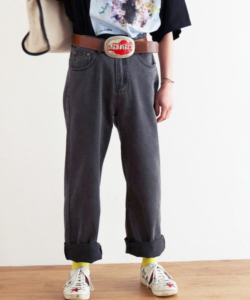 INTERPLAY（インタープレイ）の「【INTERPLAY】 ルーズフィット セミワイド 5P デニム（デニムパンツ・メンズ・ブルー/ブラック/ネイビー・LARGE/MEDIUM/X-LARGE/SMALL）」の6枚目の写真