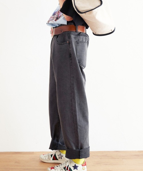 INTERPLAY（インタープレイ）の「【INTERPLAY】 ルーズフィット セミワイド 5P デニム（デニムパンツ・メンズ・ブルー/ブラック/ネイビー・LARGE/MEDIUM/X-LARGE/SMALL）」の7枚目の写真