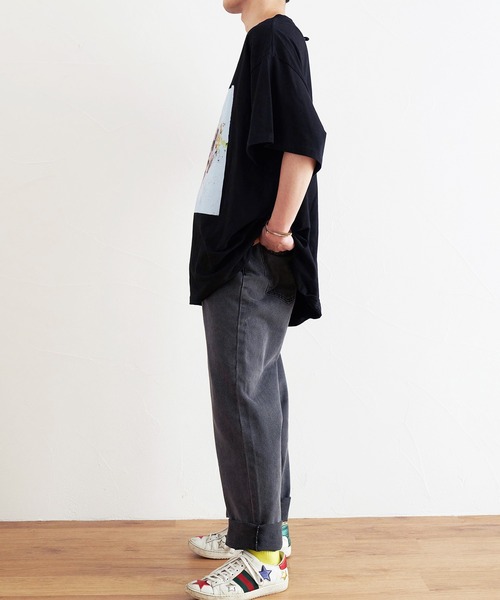 INTERPLAY（インタープレイ）の「【INTERPLAY】 ルーズフィット セミワイド 5P デニム（デニムパンツ・メンズ・ブルー/ブラック/ネイビー・LARGE/MEDIUM/X-LARGE/SMALL）」の10枚目の写真