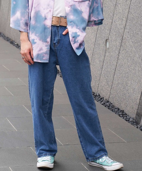 INTERPLAY（インタープレイ）の「【INTERPLAY】 ルーズフィット セミワイド 5P デニム（デニムパンツ・メンズ・ブルー/ブラック/ネイビー・LARGE/MEDIUM/X-LARGE/SMALL）」の22枚目の写真