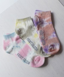 RiNc  | 【 FRUIT OF THE LOOM / フルーツ オブ ザ ルーム 】 カラー タイダイ ソックス 3点セット(ソックス/靴下)