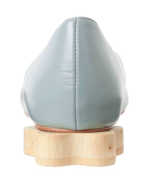 merry jenny（メリージェニー）の「woodフラワーヒールshoes（パンプス・レディース・アイボリー/ブラック/イエロー/ライトブルー・MEDIUM/LARGE）」の10枚目の写真