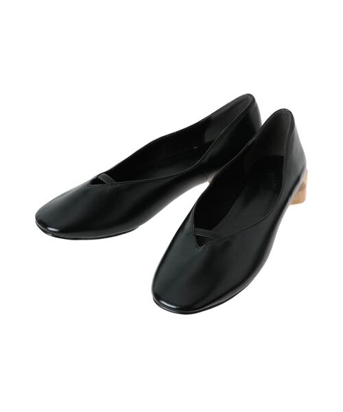 merry jenny（メリージェニー）の「woodフラワーヒールshoes（パンプス・レディース・アイボリー/ブラック/イエロー/ライトブルー・MEDIUM/LARGE）」の13枚目の写真