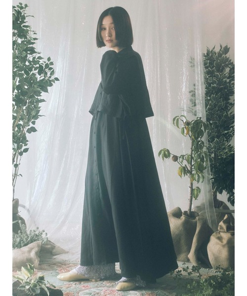 merry jenny（メリージェニー）の「woodフラワーヒールshoes（パンプス・レディース・アイボリー/ブラック/イエロー/ライトブルー・MEDIUM/LARGE）」の18枚目の写真