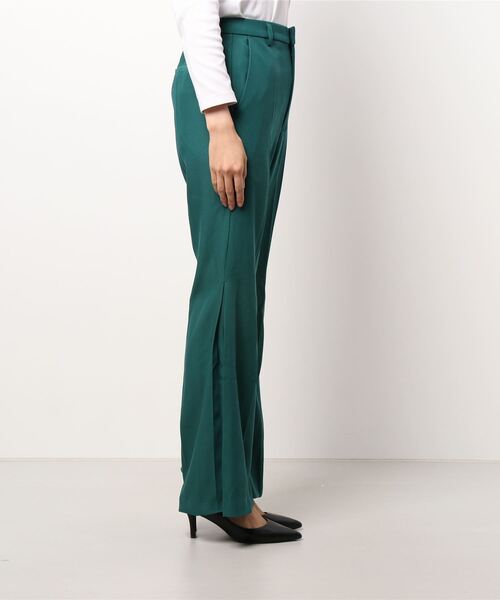Birthday room（バースデイルーム）の「裾プリーツカラーフレアパンツ（その他パンツ・レディース・グリーン/ブラック/ブラウン/オリーブ・FREE）」の5枚目の写真