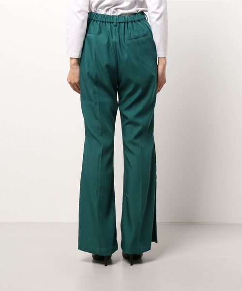 Birthday room（バースデイルーム）の「裾プリーツカラーフレアパンツ（その他パンツ・レディース・グリーン/ブラック/ブラウン/オリーブ・FREE）」の6枚目の写真