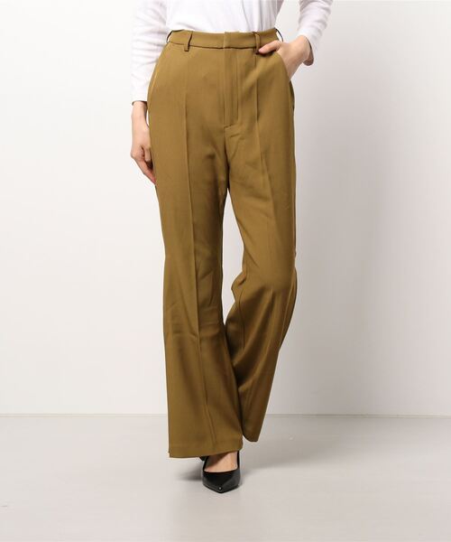 Birthday room（バースデイルーム）の「裾プリーツカラーフレアパンツ（その他パンツ・レディース・グリーン/ブラック/ブラウン/オリーブ・FREE）」の8枚目の写真