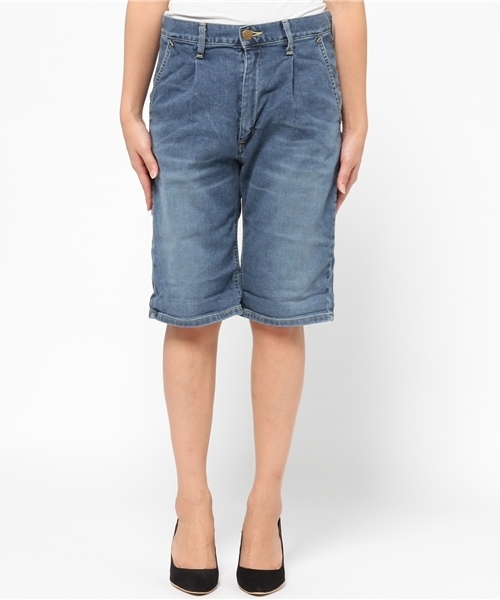 OUTLET（アウトレット）の「【DouDou】Lee/サルエルショーツ（デニムパンツ・レディース・その他2・MEDIUM/SMALL/X-SMALL）」の2枚目の写真
