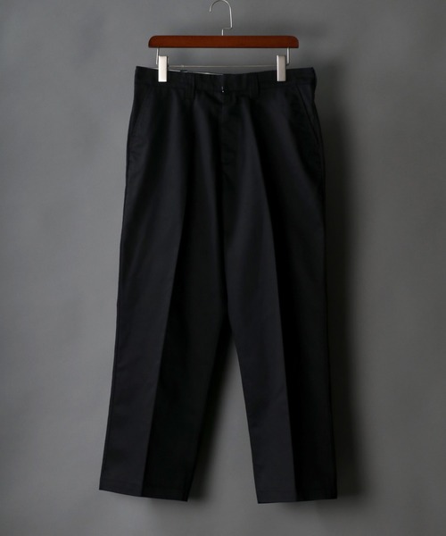 SITRY（シトリー）の「Twill wide Chinos/ツイルワイド チノパンツ（チノパンツ・メンズ・チャコールグレー/ブラック/ダークグリーン/ベージュ・M/L）」の11枚目の写真