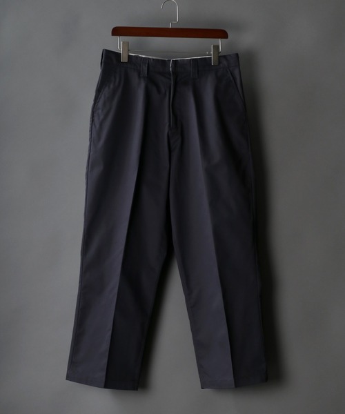 SITRY（シトリー）の「Twill wide Chinos/ツイルワイド チノパンツ（チノパンツ・メンズ・チャコールグレー/ブラック/ダークグリーン/ベージュ・M/L）」の15枚目の写真