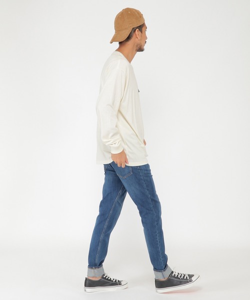 Wrangler(ラングラー)の「Wrangler ラングラー デニムポケットT(Tシャツ/カットソー・メンズ・ホワイト/ベージュ・M/L/XL)」の14枚目の写真