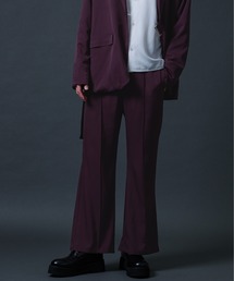 センターシームフレアパンツ