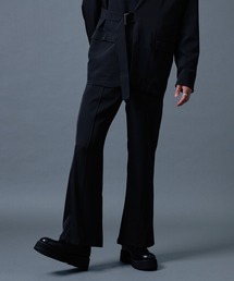 Ellno Loset | センターシームフレアパンツ（セットアップ対応）(スラックス)