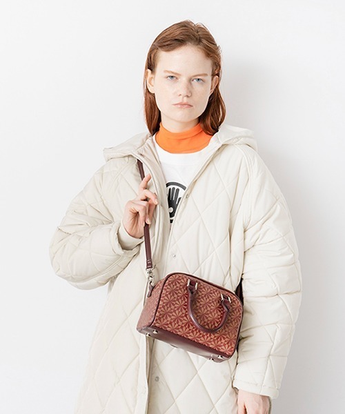 Casselini（キャセリーニ）の「Casselini(キャセリーニ)モノグラムボストン（ショルダーバッグ・レディース・ブラック/ミント/ボルドー/ラベンダー・FREE）」の22枚目の写真