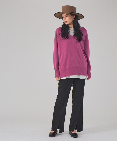 PICHE ABAHOUSE（ピシェ アバハウス）の「【最高バレエ】ラウンド バレエシューズ（バレエシューズ・レディース・その他/ベージュ/ブラック/パープル・37/38/39/36/35）」の22枚目の写真