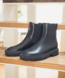 GLOBAL WORK | らくっション厚底サイドゴアブーツ/215692(ブーツ)