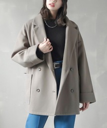 SPINNS | テーラードダブルショートコート(その他アウター)