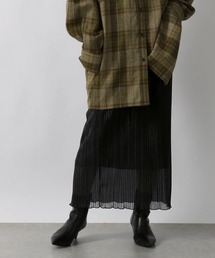 LOWRYS FARM | ラメシアープリーツタイトスカート　229452(スカート)