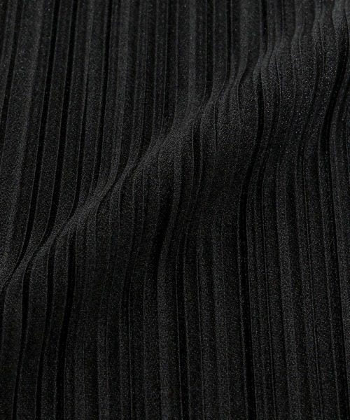 LOWRYS FARM(ローリーズファーム)の「ラメシアープリーツタイトスカート 229452(スカート・レディース・ブラック/カーキ/アイボリー/キャメル・FREE)」の12枚目の写真