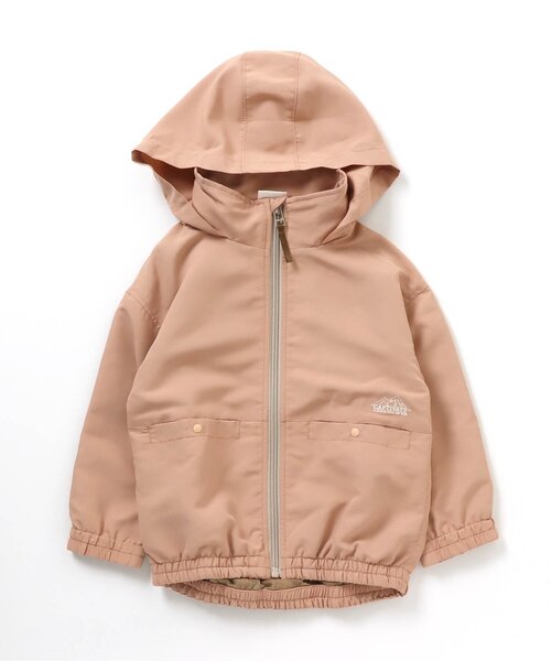 BREEZE（ブリーズ）の「/カラバリウィンドブレーカー（ナイロンジャケット・キッズ・ピンク/ベージュ/イエロー/チャコール/ネイビー・130/110/100/140/120/150/90）」の5枚目の写真