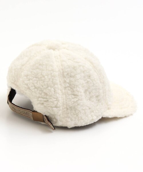 BREEZE（ブリーズ）の「/刺繍ボアキャップ（キャップ・キッズ・ベージュ/オフホワイト・50/54/58）」の8枚目の写真