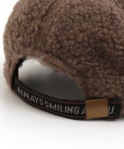 BREEZE（ブリーズ）の「/刺繍ボアキャップ（キャップ・キッズ・ベージュ/オフホワイト・50/54/58）」の5枚目の写真