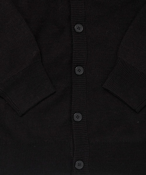 repipi armario（レピピ アルマリオ）の「【repipi armario / レピピアルマリオ】スクールカーディガン　ニット　Vネック（ニット/セーター・キッズ・ブラック/ネイビー/グレー・140/150/160）」の8枚目の写真