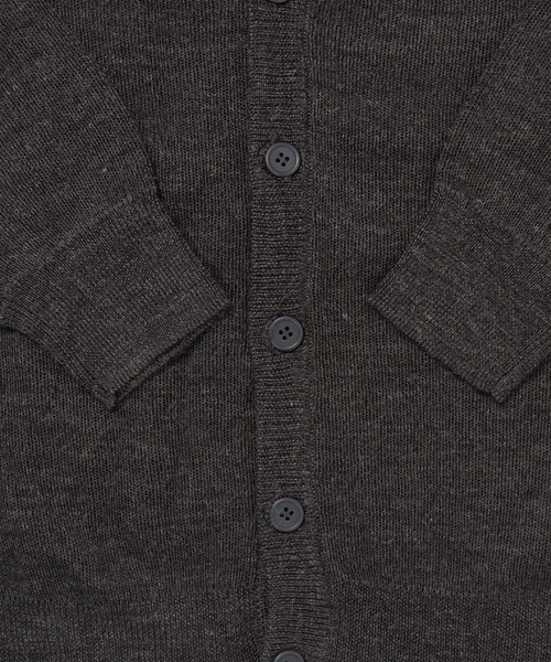 repipi armario（レピピ アルマリオ）の「【repipi armario / レピピアルマリオ】スクールカーディガン　ニット　Vネック（ニット/セーター・キッズ・ブラック/ネイビー/グレー・140/150/160）」の11枚目の写真