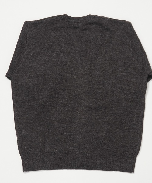 repipi armario（レピピ アルマリオ）の「【repipi armario / レピピアルマリオ】スクールカーディガン　ニット　Vネック（ニット/セーター・キッズ・ブラック/ネイビー/グレー・140/150/160）」の14枚目の写真