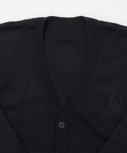 repipi armario（レピピ アルマリオ）の「【repipi armario / レピピアルマリオ】スクールカーディガン　ニット　Vネック（ニット/セーター・キッズ・ブラック/ネイビー/グレー・140/150/160）」の16枚目の写真