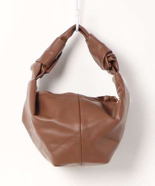 ammy.（エイミードット）の「【 ammy. / エイミードット 】 サイド ツイスト 舟形 バッグ（ハンドバッグ・レディース・ブラック/ブラウン/ホワイト/ベージュ・FREE）」の13枚目の写真