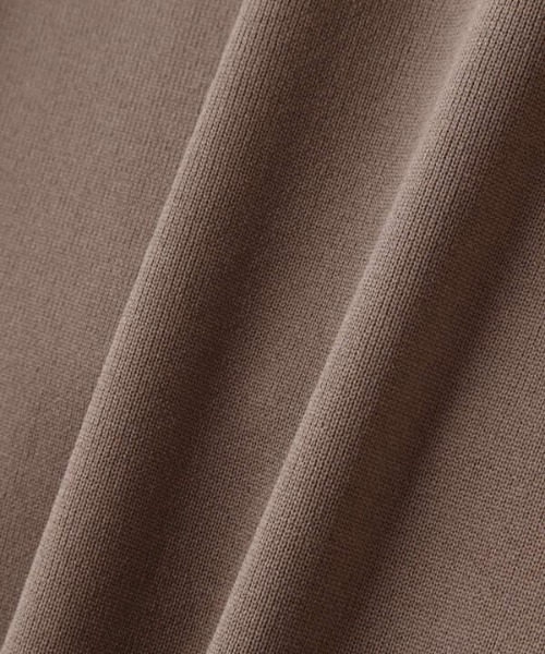 N.（N. Natural Beauty Basic）（エヌエヌナチュラルビューティーベーシック）の「◆ボリュームパフスリーブニットワンピース（ワンピース・レディース・ブラック/モカ/ブルー・MEDIUM）」の19枚目の写真