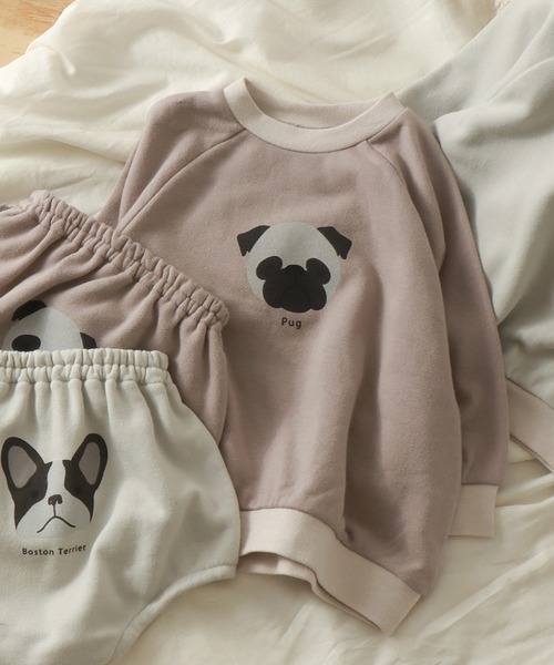 完売品 eLur ドッグスウェット pug eLur トレーナー スウェット 「eLur