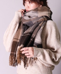 BAYBLO(ベイブロ)の(CR)【ユニセックス】チェック ストール(ストール/ショール)