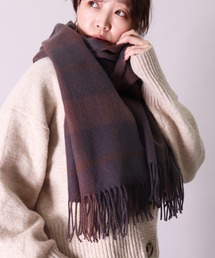 BAYBLO(ベイブロ)の(CR)【ユニセックス】チェック ストール(ストール/ショール)