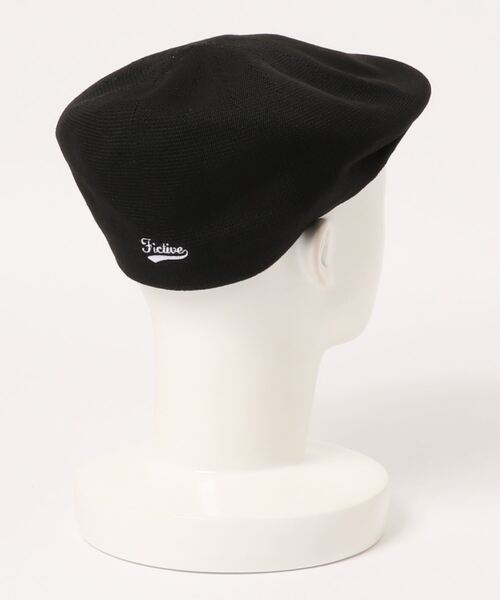 SPINNS（スピンズ）の「バックロゴデザイン サーモハンチング（ハンチング/ベレー帽・メンズ・ブラック系1/グリーン系1/ブラック系2/ネイビー系2/ブラック系3/ホワイト系3・ONESIZE）」の11枚目の写真