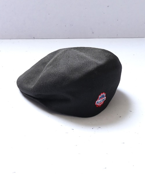 SPINNS（スピンズ）の「バックロゴデザイン サーモハンチング（ハンチング/ベレー帽・メンズ・ブラック系1/グリーン系1/ブラック系2/ネイビー系2/ブラック系3/ホワイト系3・ONESIZE）」の4枚目の写真