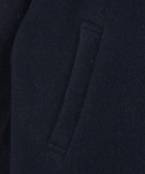 DANTON（ダントン）の「【DANTON】ウールライトパイル ステンカラーコート WOMEN（ステンカラーコート・レディース・ネイビー・36）」の18枚目の写真