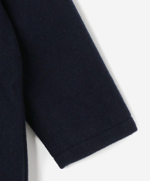 DANTON（ダントン）の「【DANTON】ウールライトパイル ステンカラーコート WOMEN（ステンカラーコート・レディース・ネイビー・36）」の16枚目の写真