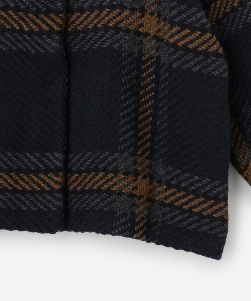 Morris & Sons（モリスアンドサンズ）の「【MORRIS & SONS】Vネックショートコート WOMEN（ノーカラージャケット・レディース・ブルー系その他5/ブルー系その他6・FREE）」の17枚目の写真