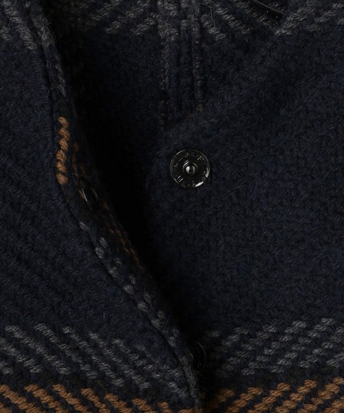 Morris & Sons（モリスアンドサンズ）の「【MORRIS & SONS】Vネックショートコート WOMEN（ノーカラージャケット・レディース・ブルー系その他5/ブルー系その他6・FREE）」の19枚目の写真