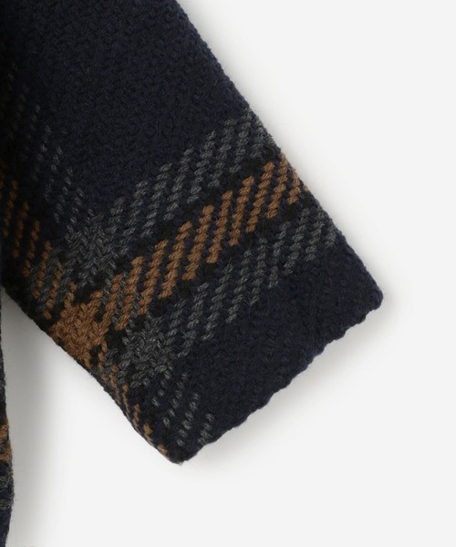 Morris & Sons（モリスアンドサンズ）の「【MORRIS & SONS】Vネックショートコート WOMEN（ノーカラージャケット・レディース・ブルー系その他5/ブルー系その他6・FREE）」の16枚目の写真