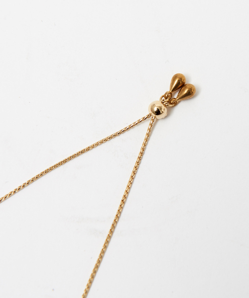 abahouse mavie（アバハウスマヴィ）の「メタルトップスライドアジャストネックレス（ネックレス・レディース・シルバー/ゴールド・フリー）」の8枚目の写真
