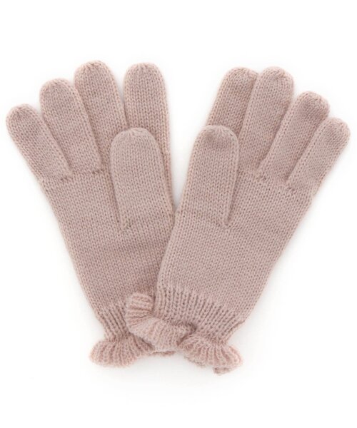 apres les cours（アプレレクール）の「パールリボンてぶくろ（手袋・キッズ・アイボリー/サックスブルー/ピンク・95/140/120）」の8枚目の写真