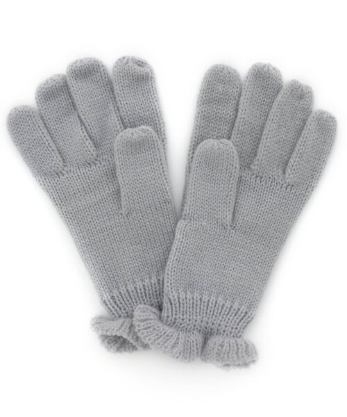 apres les cours（アプレレクール）の「パールリボンてぶくろ（手袋・キッズ・アイボリー/サックスブルー/ピンク・95/140/120）」の14枚目の写真