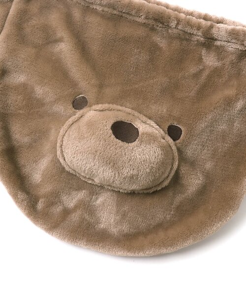 apres les cours（アプレレクール）の「tiny bear 4WAYブランケット（ブランケット・キッズ・ベージュ・FREE）」の12枚目の写真