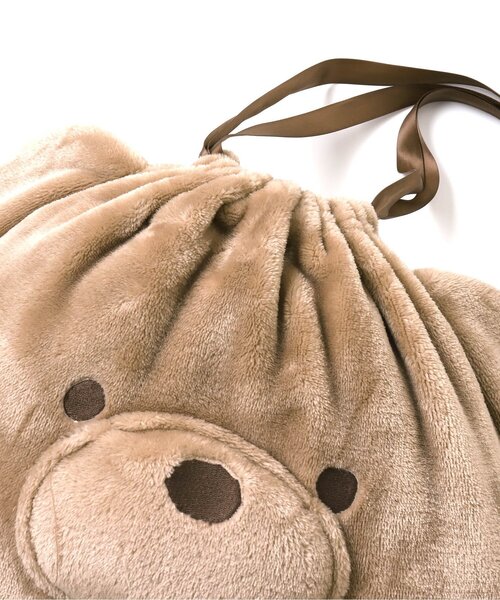 apres les cours（アプレレクール）の「tiny bear 4WAYブランケット（ブランケット・キッズ・ベージュ・FREE）」の13枚目の写真